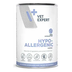 VetExpert VD Hypoallergenic ar zirga gaļu 400 g konservi suņiem
