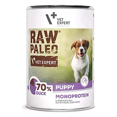 VetExpert Raw Paleo Puppy su antiena, drėgnas maistas šuniukams 400 g parduotuvėje fera.lt