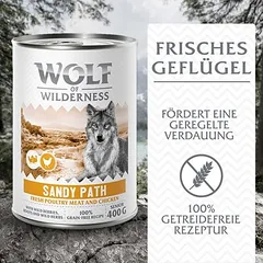 Wolf of Wilderness Senior - mit viel frischem Geflügel 6 x 400 g