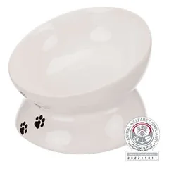 Trixie Dubenėlis, pakeltas, keramika, 0.15 l 13 cm, baltas