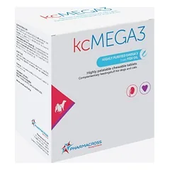 kcMEGA3 papildas šunims ir katėms širdies ir inkstų veiklai palaikyti visose ligos stadijose N80
