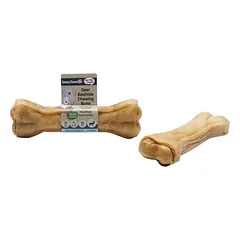 Beeztees skanėstai šunims kramtomasis kaulas iš elnio odos, Matmenys: 12 cm — 3 nuotrauka