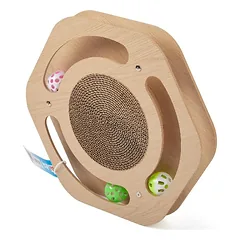 HapPet drąskyklė su kamuoliukais 33×33×4,5cm — 2 nuotrauka