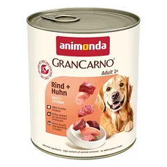 ANIMONDA GranCarno Adult Dog, skonis: jautiena + vištiena, 800 g