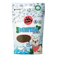 Mr. Bandit Dental Sticks Beef dantų priežiūros lazdelių šunims su jautiena, 110 g