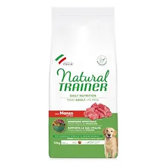 Natural Trainer Adult Maxi su jautiena, sausas maistas šunims, > 10 kg — 2 nuotrauka