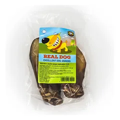Real Dog jaučio ausys natūralios 2vnt.