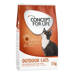 Concept for Life Outdoor Cats sausas maistas katėms – patobulinta receptūra, 3 - 4,9 kg — 3 nuotrauka