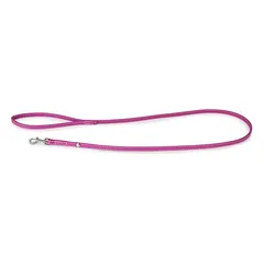 Das Lederband pavadėlis šunims Barcelona Rose-Violet