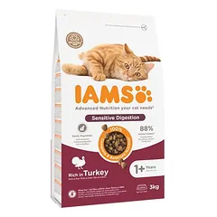 IAMS Advanced Nutrition Sensitive Digestion su kalakutiena, sausas maistas katėms, 3 - 4,9 kg — 2 nuotrauka