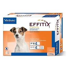VIRBAC - EFFITIX HUND (4-10 KG) - VIRBAC