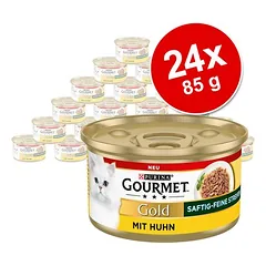 Sparpaket Gourmet Gold Saftig-Feine Streifen 24 x 85 g