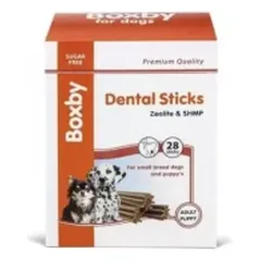 BOXBY Puppy & Small Dog Dental Sticks dantų priežiūrai