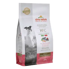 Almo Nature HFC Adult Salmon sausasis maistas mažų veislių suaugusiems šunims su šviežiu lašiša, 1.2 kg