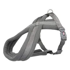 Trixie Premium Touring petnešos, M 45-80cm/25mm, grafito