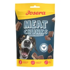 Josera Meat Chunks Chicken vištienos skanėstai šunims, 70 g