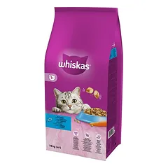 Whiskas 1+ su tunu, sausas maistas katėms, 3 - 4,9 kg — 3 nuotrauka