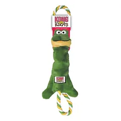 KONG tugger knots Frog žaislas šunims s/m — 2 nuotrauka