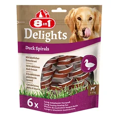 8in1 Delights antienos spiralės skanėstai šunims, 6 vnt.