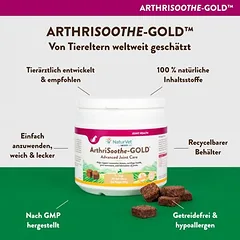 NaturVet ArthriSoothe-Gold skanėstai, papildas šunims, 120 kramtukų — 3 nuotrauka