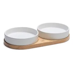 Designed by Lotte Keramik-Dinnerset Lojs für Katzen