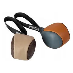 Dingo Gear odiniai kamuoliai su rankena, 8 cm, 2 vnt. — 1 nuotrauka