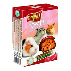 Vitapol Drops with Carrot for Rodents 75 g