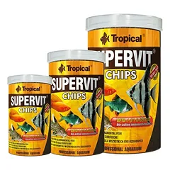 Tropical Supervit Chips maistas su Beta-gliukanu žuvims 100 ml — 4 nuotrauka
