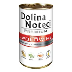 Konservai šunims su jautiena Dolina Noteci Premium 400 g
