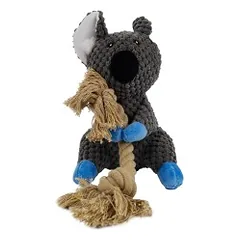HAP pliušinė koala su virvė žaislas šunims, 20 cm