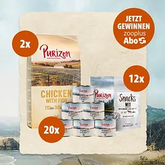 Lebenslangen Rabatt sichern und Jahresvorrat Purizon gewinnen!