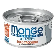 Monge Monoprotein - Cat Flakes tik kalakutiena 80g