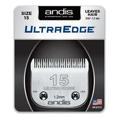 Andis plaukų kirpimo peiliukai UltraEdge Size 15, 3/64" - 1.2 mm