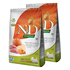 Farmina N&D Pumpkin Grain Free šunims BOAR AND APPLE ADULT MINI 2x7kg