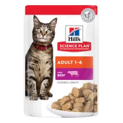Hill's Science Plan Adult Beef guliašas su jautiena katėms