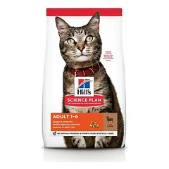Hills Science Plan Cat Adult 1-6 Su kramtukai su ėriena suaugusioms katėms, 300 g