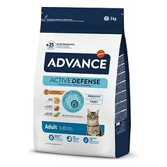 Advance Cat Adult Chicken & Rice sausas maistas suaugusioms katėms su vištiena ir ryžiais, 3 kg