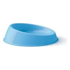 Georplast VIBRISSA žemas plastikinis dubenėlis katėms, draugiškas ūsųms, 19×5 cm, įvairių spalvų — 4 nuotrauka