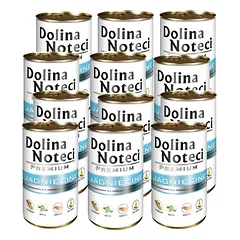 Konservai šunims su ėriena Dolina Noteci Premium, 12 x 400 g