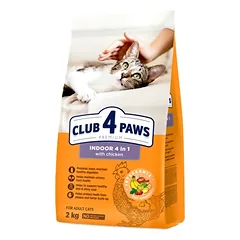 CLUB 4 PAWS Premium maistas suaugusioms naminėms katėms 2 kg