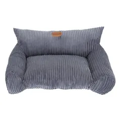Nobleza pilka sofa šunims ir katėms, 60x45x20 cm — 2 nuotrauka