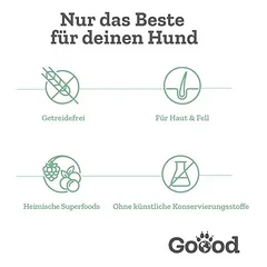 Goood Adult Veggie su žirniais, špinatais ir šaltalankiais, sausas maistas šunims, 1,5 - 2,9 kg — 2 nuotrauka