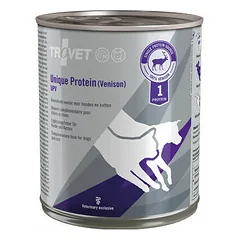 Trovet Dog/Cat Unique Protein (Venison) UPV 800 g - konservai šunims ir katėms