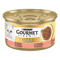 Didelė pakuotė Gourmet Gold sultingos švelnios juostelės 96 x 85 g, drėgnas maistas katėms, Huhn, Meeresfisch, Rind, Lachs — 4 nuotrauka