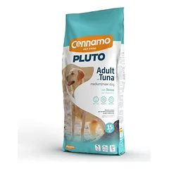 Sausas šunų maistas PLUTO Dog Adult Tuna Medium/Maxi su tunu, 15 kg