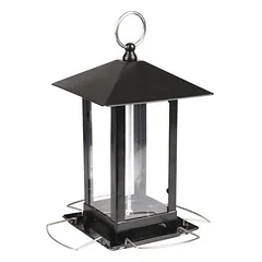 Flamingo Futterhaus Samen KIMI Metall schwarz