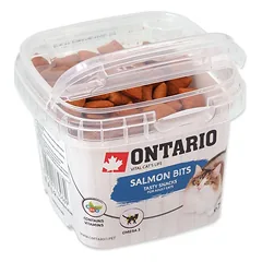 Ontario Salmon Bits skanėstai suaugusiems katėms su lašiša, 75 g — 2 nuotrauka