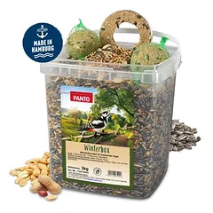 PANTO Winterbox - Wildvogelfutter Strefutter und Meisenknödel