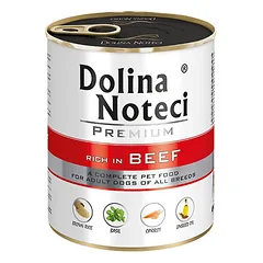 Dolina Noteci Premium su jautiena 800 g
