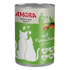 AMORA Cat Pur 6 x 400 g drėgnas maistas katėms — 2 nuotrauka